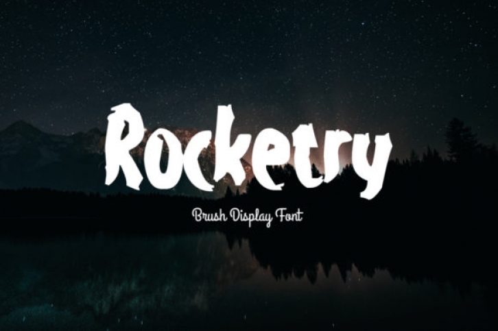 Rocketry font preview