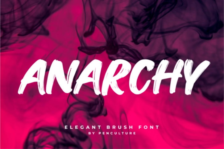 Anarchy font preview