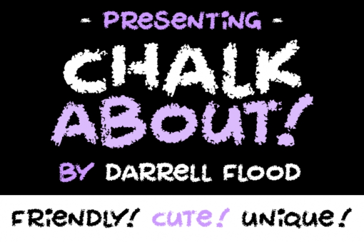 Chalkabout font preview