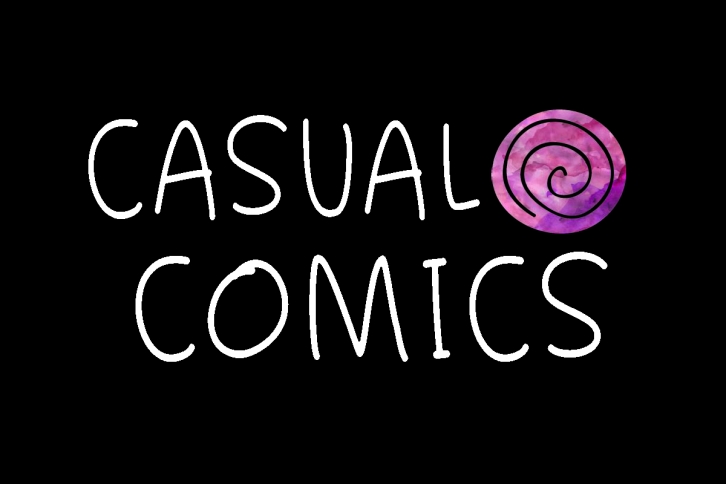K26 Casual Comics font preview