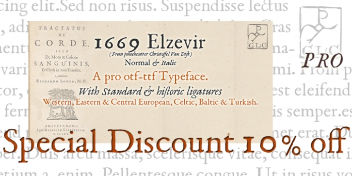 1669 Elzevir font preview