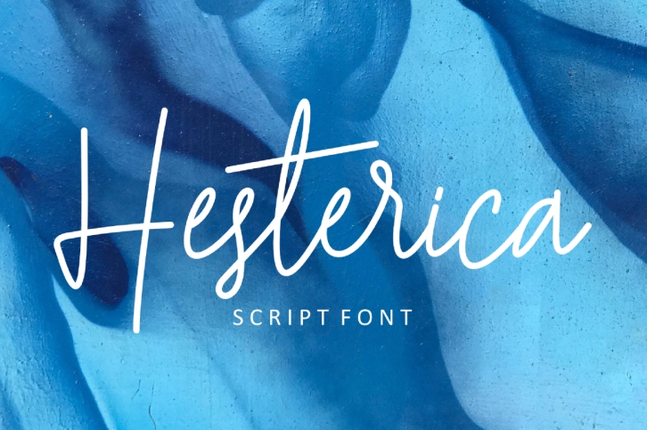 Hesterica font preview