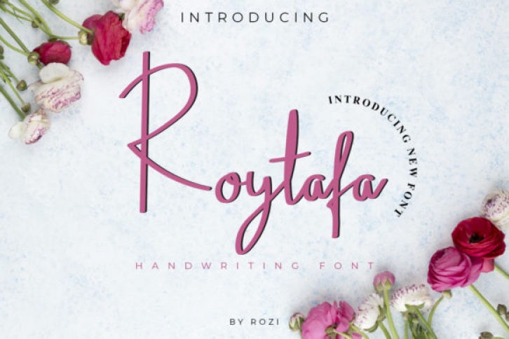 Roytafa font preview