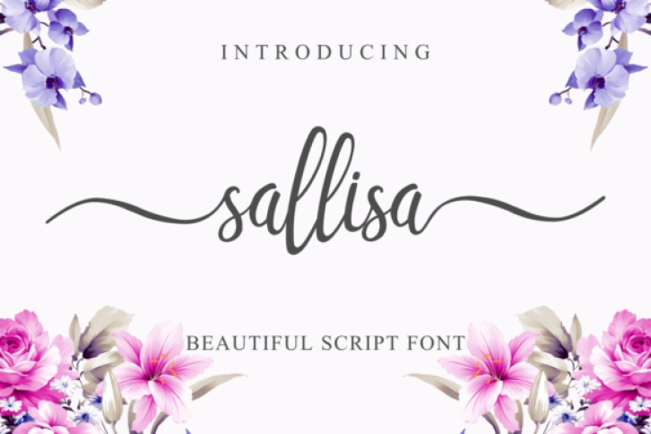Sallisa font preview