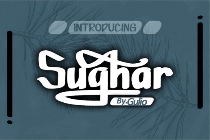 Sughar font preview