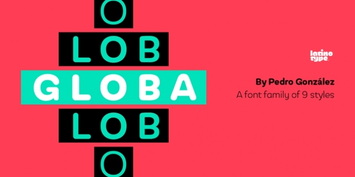 Globa font preview