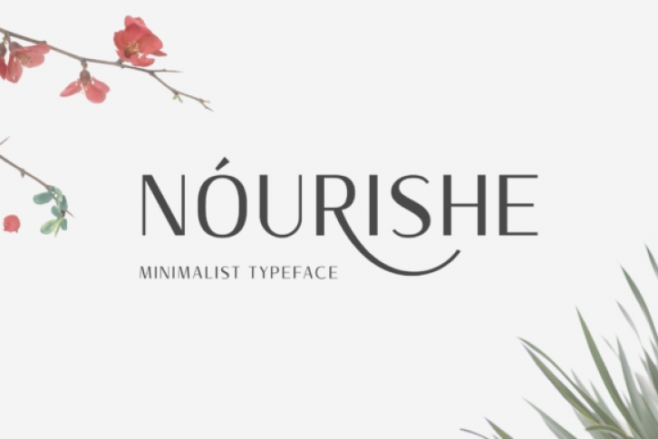 Nourishe font preview
