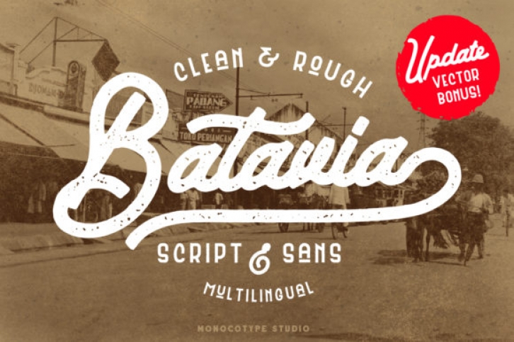 Batavia Duo font preview