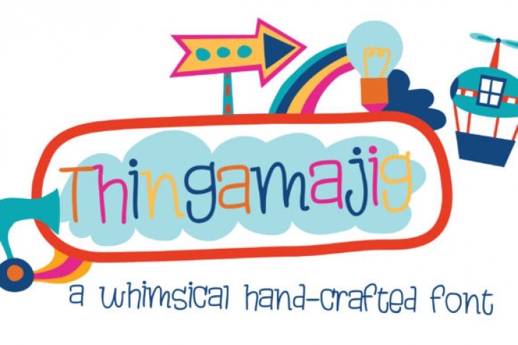 Thingamajig font preview