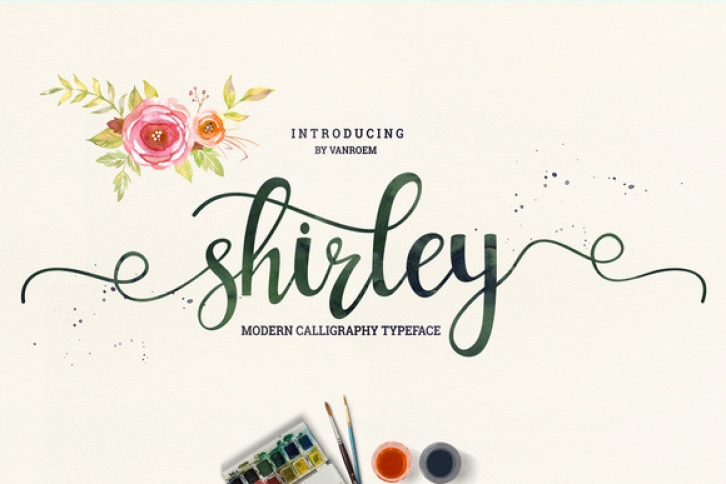 Shirley font preview