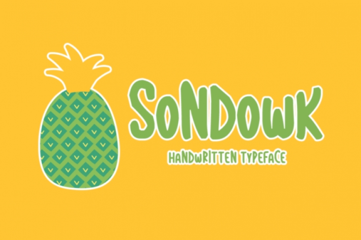 Sondowk font preview