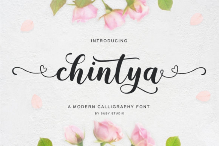 Chintya font preview