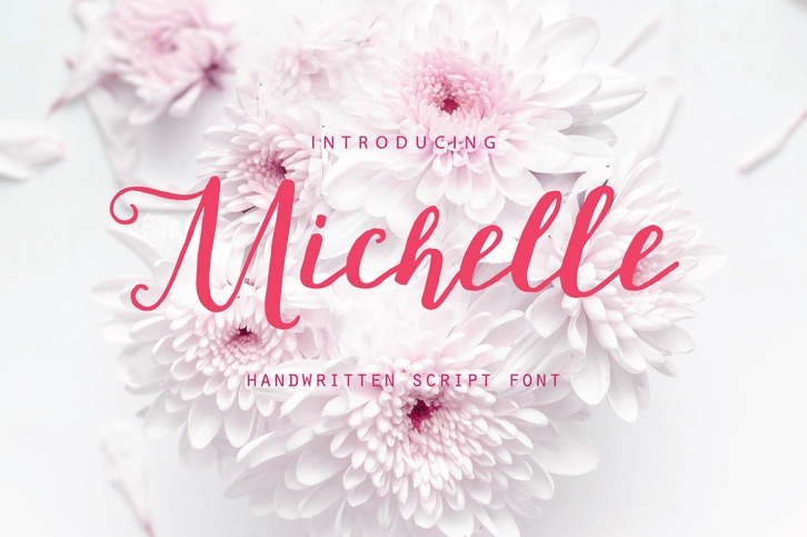 Michelle Script font preview