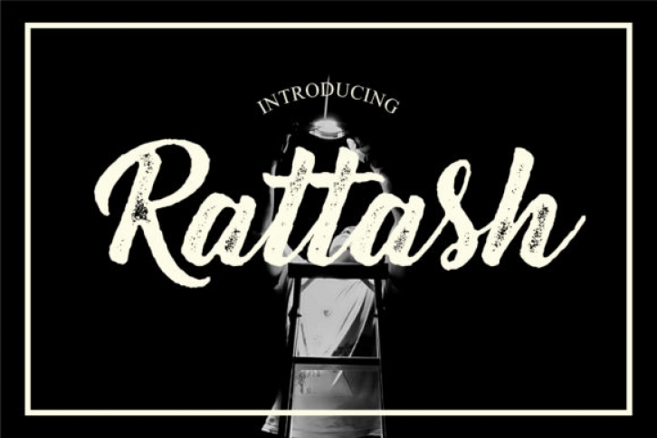 Rattash font preview
