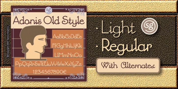 Adonis Old Style SG font preview