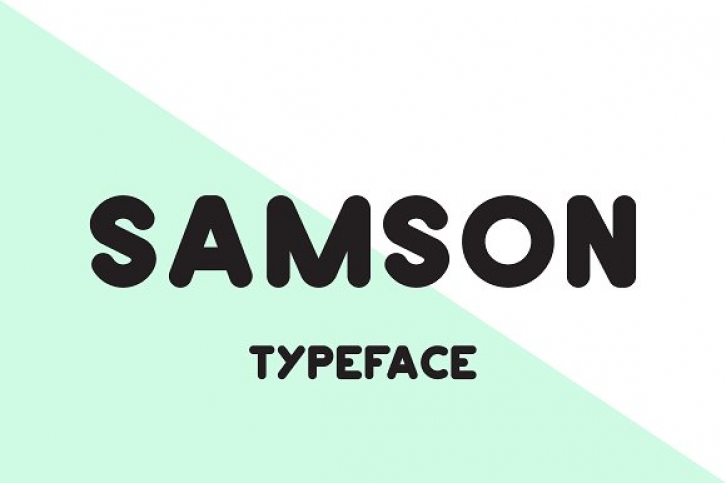 Samson font preview