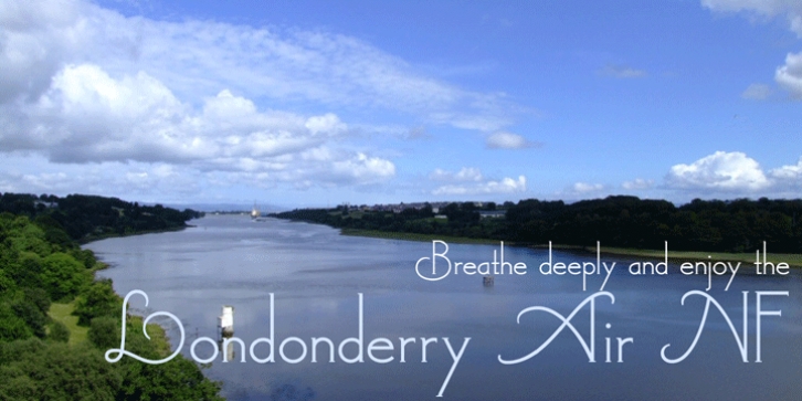 Londonderry Air NF font preview