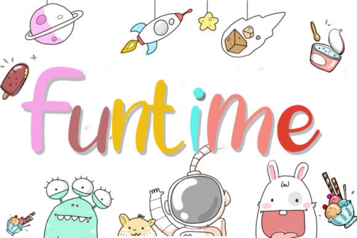 Funtime font preview