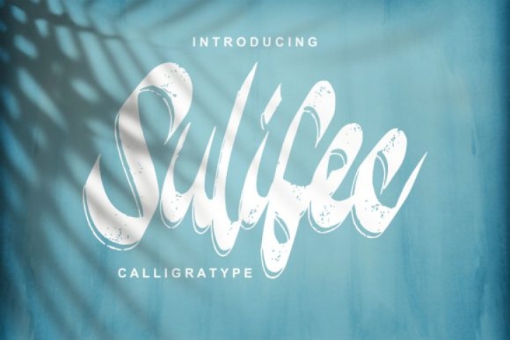 Sulifec font preview