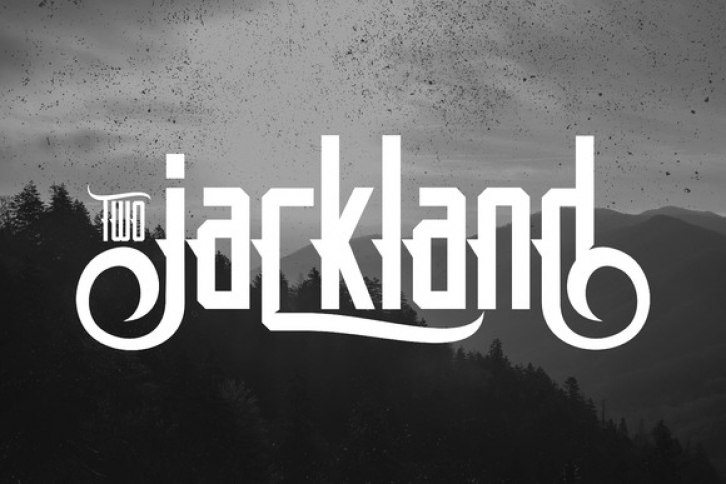 Jackland Two font preview