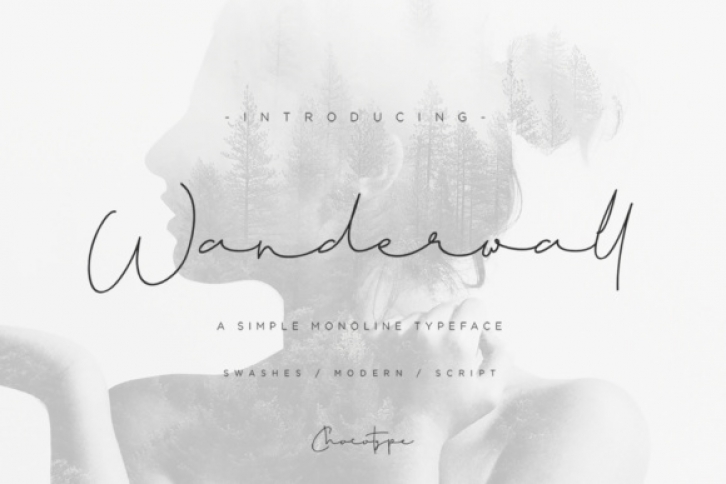 Wanderwall font preview