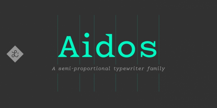 Aidos font preview