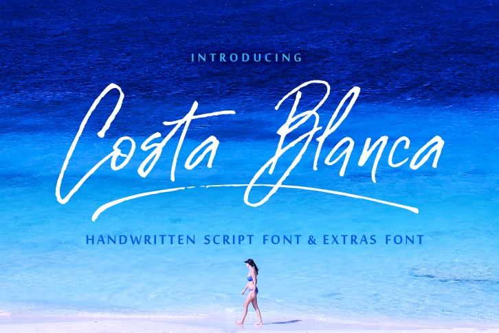 Costa Blanca font preview