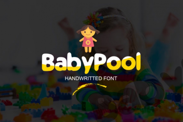 Baby Pool font preview