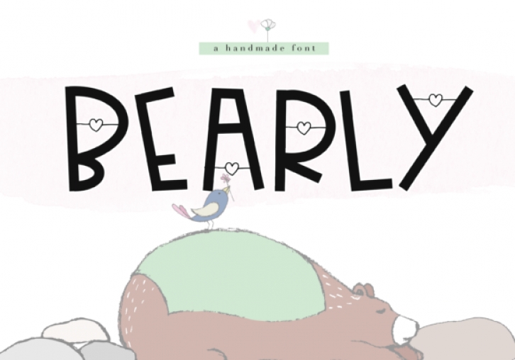 Bearly font preview