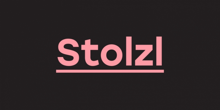 Stolzl font preview