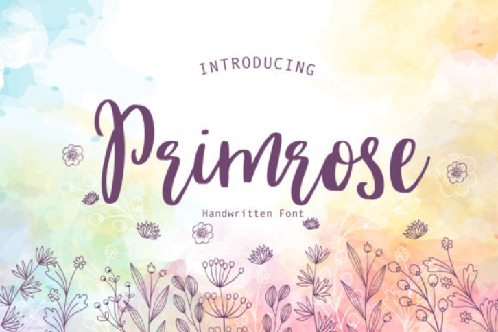Primrose font preview