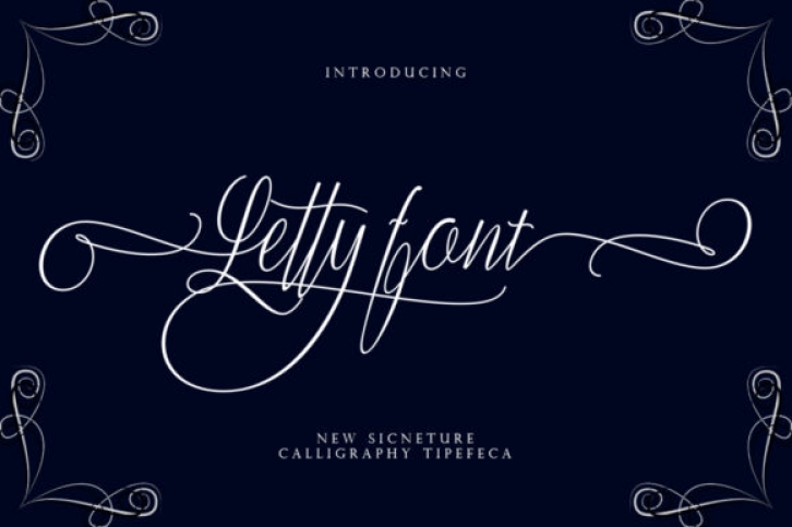 Letty Font font preview