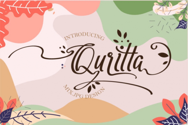Quritta font preview