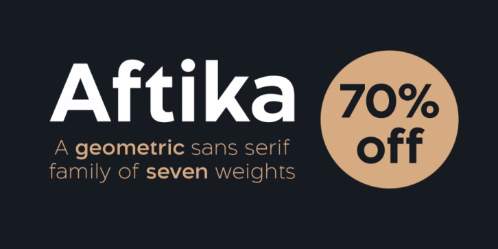 Aftika font preview