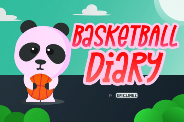 Basketball Diary font preview