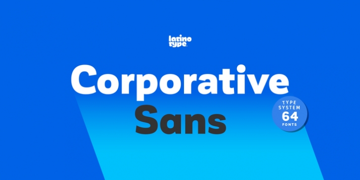Corporative Sans font preview