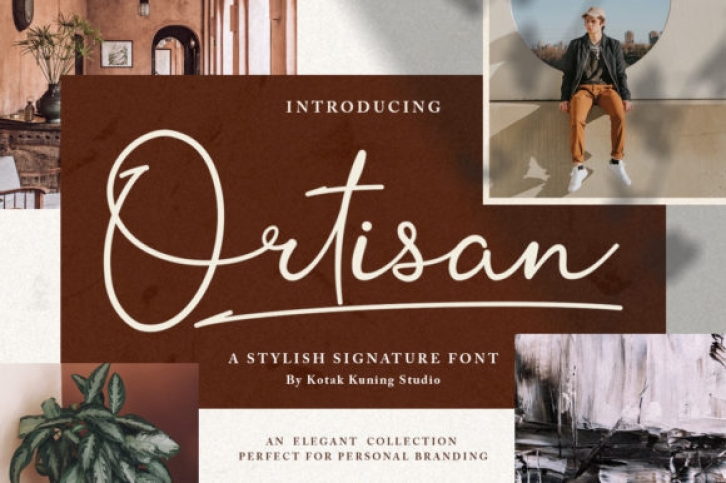 Ortisan font preview