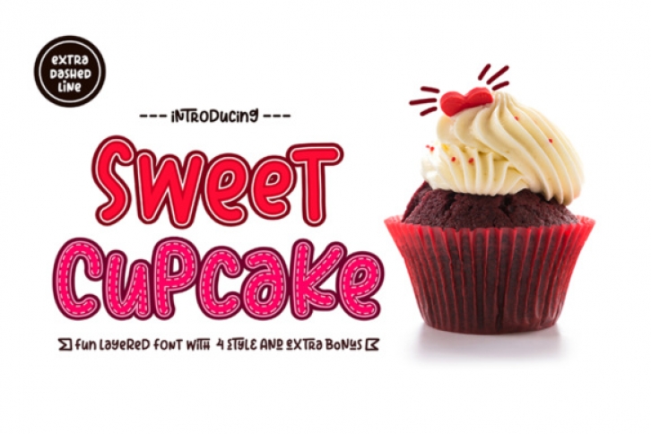 Sweet Cupcake font preview
