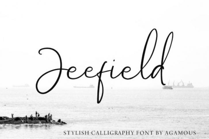 Jeefield font preview