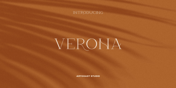 SA Verona font preview