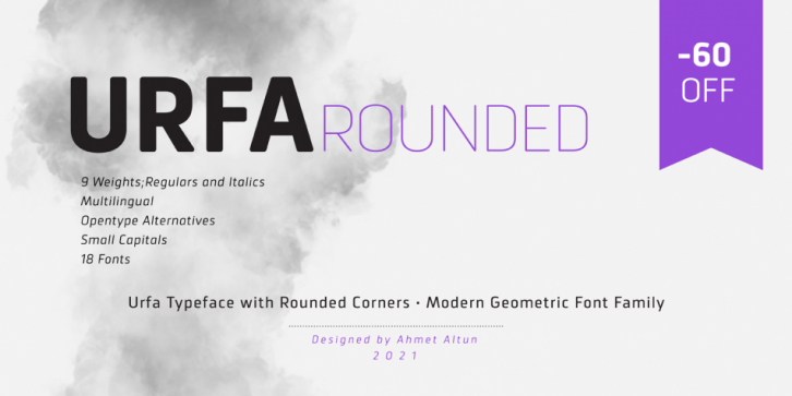 Urfa Rounded font preview