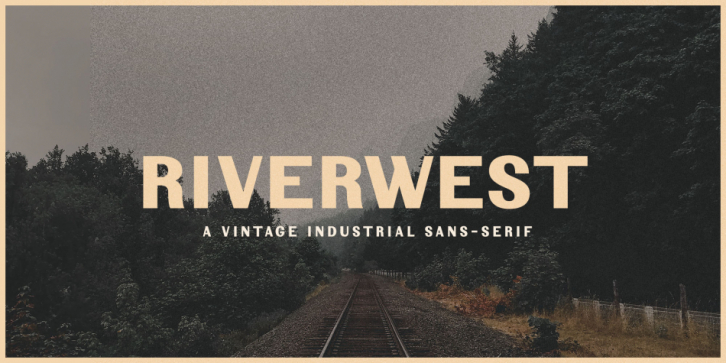 Riverwest font preview