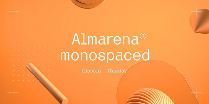 Almarena Mono font preview