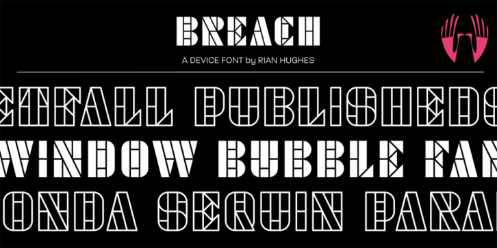 Breach font preview