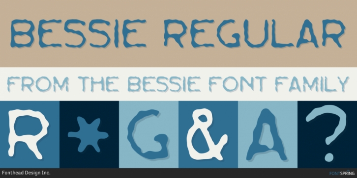 Bessie font preview