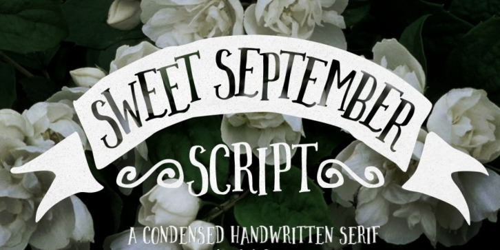 Sweet September font preview