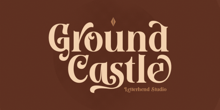 Ground Castle font preview