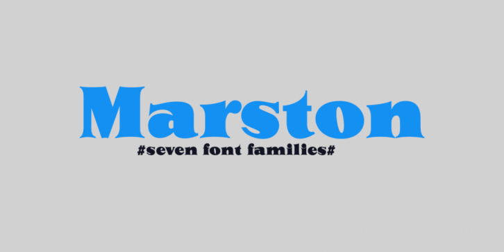 Marston font preview