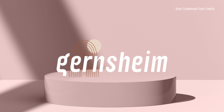 Gernsheim font preview
