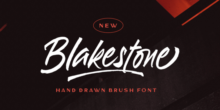 Blakestone font preview